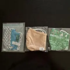 ハンドメイドマスク 3点セットのサムネイル
