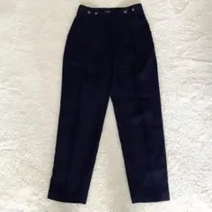 グリーンレーベルリラクシング　ネイビー ハイウエストパンツ　３６