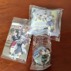 にじさんじ✕くら寿司缶バッジ・クッションチャーム3点セット