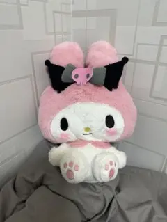 マイメロディ ぬいぐるみ バット付きリボン