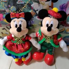 ミッキーミニーぬいぐるみ