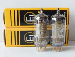新品？ GE 12AX7 ECC83 ロングリブプレート マッチドP? 転用元箱
