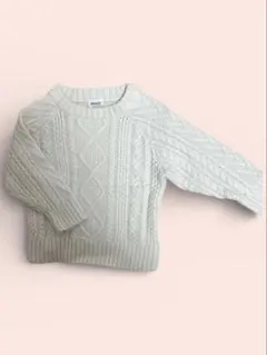 BREEZE ケーブルニットセーター サイズ90