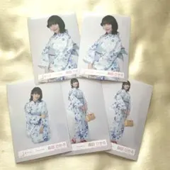 櫻坂46 森田ひかる 生写真 浴衣衣装 セミコンプ