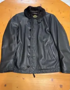 HOUSTON ／8177 カウレザーN-1デッキジャケットのサムネイル