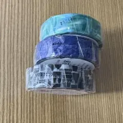 富山もよう マスキングテープ3点セットのサムネイル