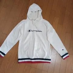 Champion REVERSE WEAVE パーカー ホワイト M