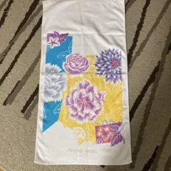 未使用　 HANAEMORI 花柄 フェイスタオル