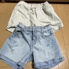 美品　GAP kids ショートパンツ　140 150 2枚セット