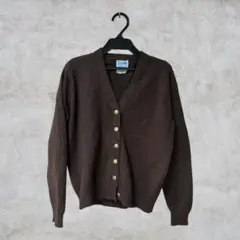 BrooksBrothers【ブルックスブラザーズ】 38 　ブラウン　カーデ