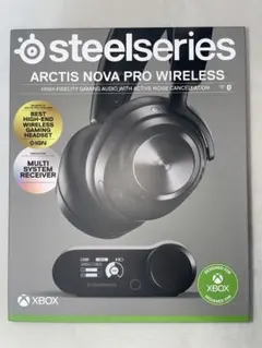SteelSeries ゲーミングヘッドセット Xbox用 61521 ブラック