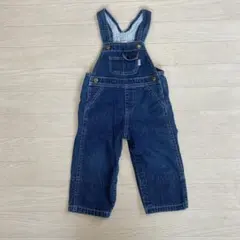 ミキハウス デニムオーバーオール 70-80㎝