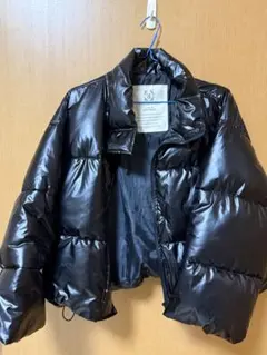 コーナーズ ブラックショートダウンジャケット