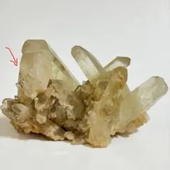 黄金の輝き 57g マダガスカル産 天然シトリン 原石 非加熱 財運 /714