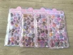 ラブブ3Dシール　4枚セット