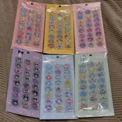 サンリオ おはじきシール 6種類