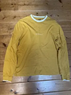 STUSSY 長袖カットソー イエロー Sサイズ