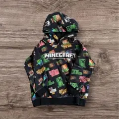 Minecraft キャラクター柄 パーカー 120/6Y