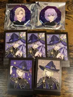 ツイステ ヴィル エペル ブレイジングジュエル ホログラム缶バッジ ぱしゃこれ