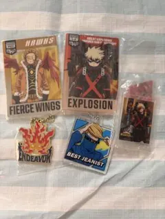 僕のヒーローアカデミア アクリルキーホルダー 5点セット
