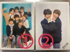 なにわ男子　SnowMan 公式写真　生写真