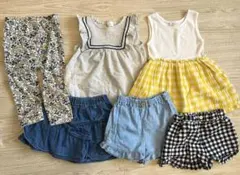 女の子夏服まとめ　ユニクロ、combi mini、babygap 80cm