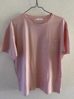 美品　BROWNY STANDARD Tシャツ 半袖 ポケット付ピンク Lサイズのサムネイル