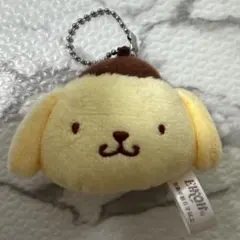 サンリオ ポムポムプリン ぬいぐるみキーホルダー マスコット ボールチェーン
