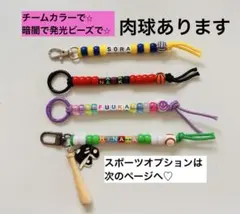 文字入りレインボーミサンガストラップ(本体価格370円)(名前入り) 即