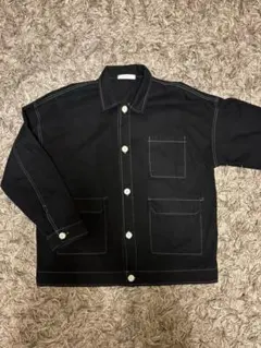 nerem seoul シャツジャケット ブラック