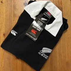 Canterbury of New Zealandラガーシャツ　オールブラックス