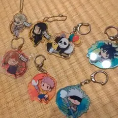 呪術廻戦　ガチャ　アクリルキーホルダー　アクリルキーチェーン