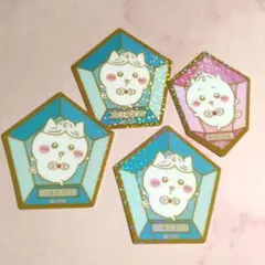 ちいかわ　キラキラダイカットステッカー　4枚セット