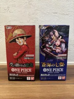 ONE PIECEカードゲーム 未開封BOX 2種セット OP-13 OP-17 - メルカリ