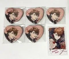 にじさんじ Melty Valentine 北見遊征 ハート缶バッジ チェキ