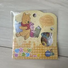 おはじきシール　フレーク ぷーさん　ディズニー　くまのプーさん