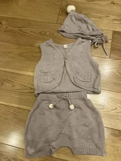 アプレレクール　ニットセットアップ　70-80サイズ