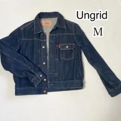 出品最終日！【Ungrid】美品！ビッグシルエット デニムジャケット インディゴ