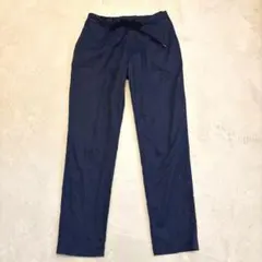 ユナイテッドアローズ　Mリネン混TORAYRIRANCHA洗えるパンツ ネイビー