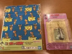 トムとジェリー 一番くじ 巾着 フィギュアチャーム