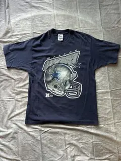 LOGO7 ダラス カウボーイズ ボーダーTシャツ ビンテージ USA製90s 