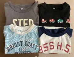 半袖Tシャツ　4枚セット　男の子　120