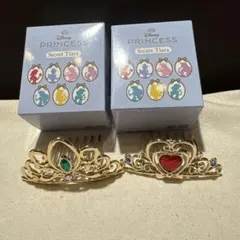 ディズニー　プリンセス　シークレットティアラ　ジャスミン　白雪姫　2点セット
