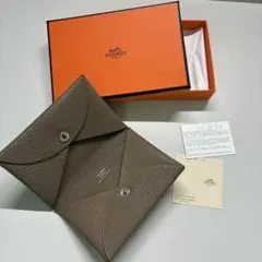 HERMES カルヴィデュオ ジョーヌミルトン 新品 コンパクト カード