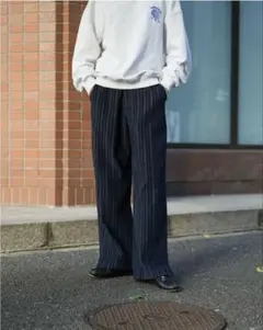 BONBONストア　コーデュロイストライプパンツ B5035 Mサイズ