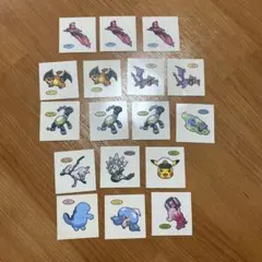 ポケモンパン　デコキャラシール　209 キャプテンピカチュウ　セット　まとめ売り