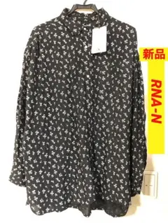 RNA-N B2729 スモールフラワープリントシャツブラウス ¥16,500