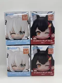 ホロライブ ひっかけフィギュア 大神ミオ 白上フブキ　計4個セット