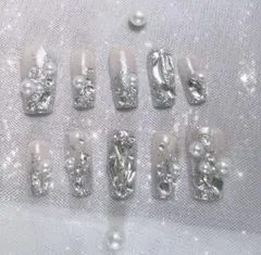 【現品限り】y2kギャル埋め尽くしキラキラネイル