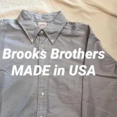 【USA製】ブルックスブラザーズ　オックスフォードBDシャツ 長袖 17 XL